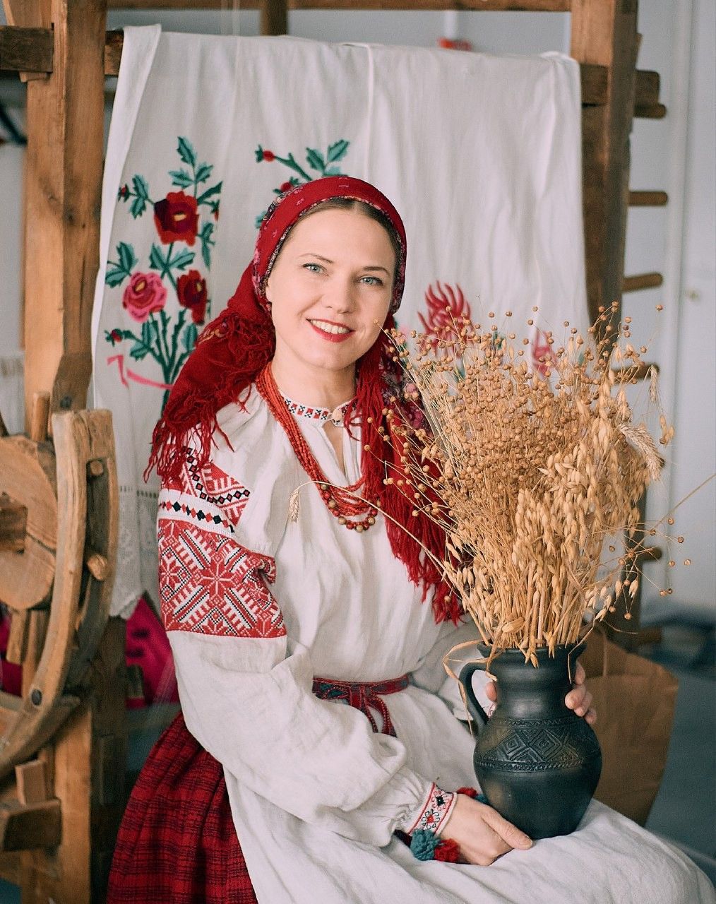 Women in Slavic costumes in Bacolod