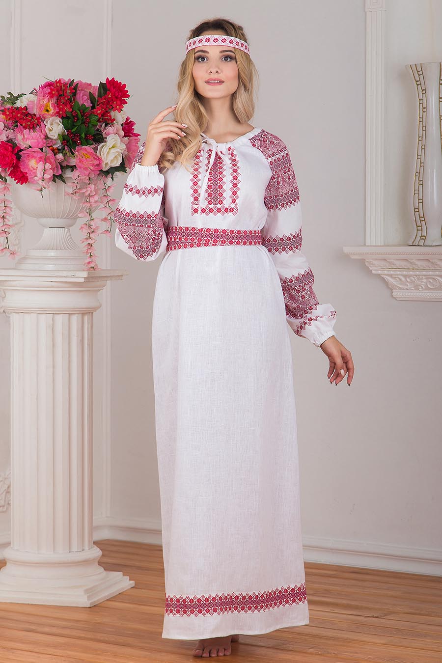 Women in Slavic costumes in Bacolod